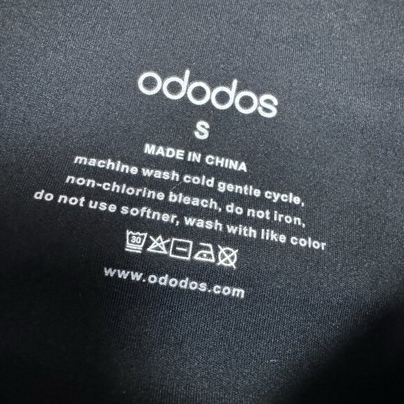 Ododos Leggings Women’s Black Pull On Size Small NWT - Picture 11 of 12